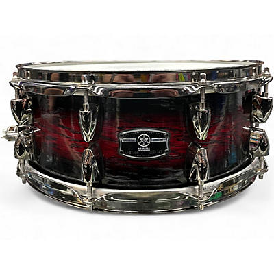Used Yamaha 5.5X14 Live Custom Hybrid Oak Uzu Magma Drum
