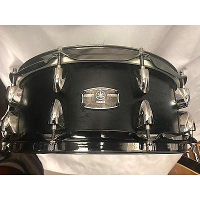 Yamaha Used Yamaha 5.5X14 Live Custom Oak Shell Snare Drum Black