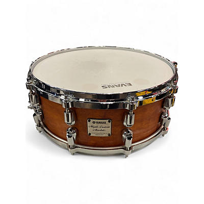 Used Yamaha 5.5X14 MAPLE CUSTOM ABSOLUTE STAINED Drum