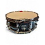 Used Yamaha 5.5X14 Oak Custom Snare Musachi Black Drum Musachi Black 10