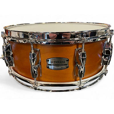 Used Yamaha 5.5X14 RECORDING CUSTOM SNARE Walnut Drum