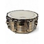 Used Yamaha 5.5X14 Recording Custom Snare brushed aluminum Drum brushed aluminum 10