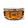 Used Yamaha Used Yamaha 5.5X14 Stage Custom Snare Amber Drum Amber 10