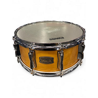 Used Yamaha 5.5X14 Stage Custom Snare Amber Drum