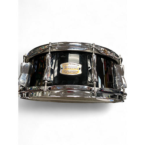 Used Yamaha 5.5X14 Stage Custom Snare Black Drum Black 10