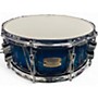 Used Yamaha 5.5X14 Stage Custom Snare Blue Drum Blue 10