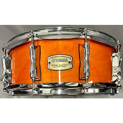 Yamaha Used Yamaha 5.5X14 Stage Custom Snare Drum Honey Amber