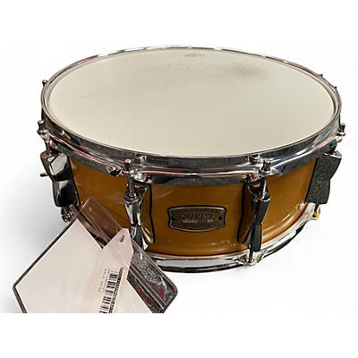 Used Yamaha 5.5X14 Stage Custom Snare Maple Drum