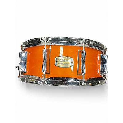 Used Yamaha 5.5X14 Stage Custom Snare ORANGE Drum