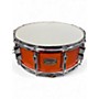 Used Yamaha 5.5X14 Stage Custom Snare Orange Drum Orange 10
