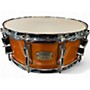 Used Yamaha 5.5X14 Stage Custom Snare Orange Drum Orange 10