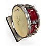 Used Yamaha 5.5X14.5 Stage Custom Snare Satin Red Drum Satin Red 145