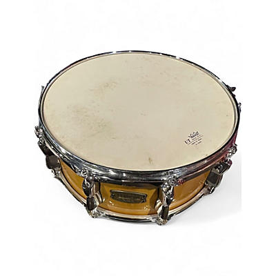 Used Yamaha 5X14 Stage Custom Snare Natural Drum