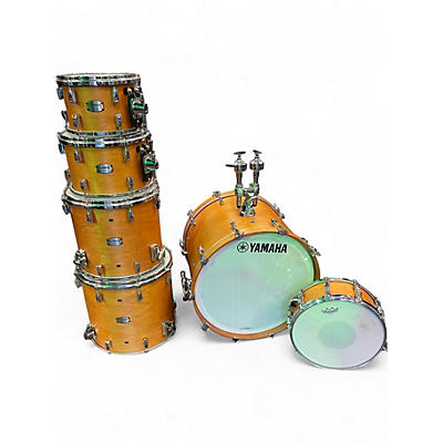 Used Yamaha 6 Piece ABSOLUTE HYBRID MAPLE Vintage Natural Drum Kit