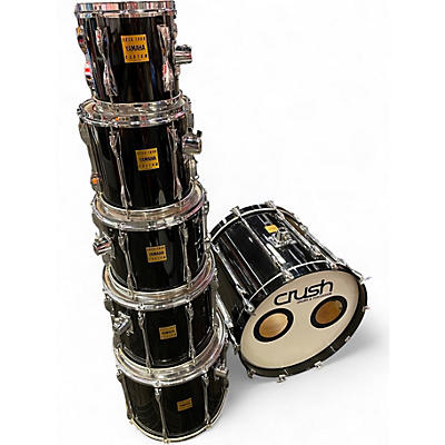 Used Yamaha 6 Piece Rock Tour BLACK SPARKLE Drum Kit