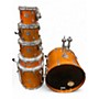 Used Yamaha 6 Piece Stage Custom HONEY AMBER Drum Kit HONEY AMBER