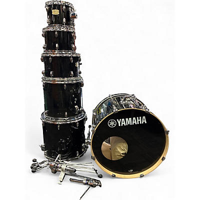 Used Yamaha 6 Piece Stage Custom RAVEN BLACK Drum Kit