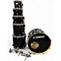 Used Yamaha 6 Piece Stage Custom RAVEN BLACK Drum Kit RAVEN BLACK