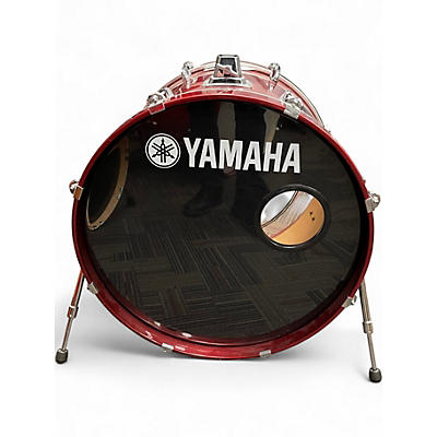 Used Yamaha 6 Piece Stage Custom RED Drum Kit