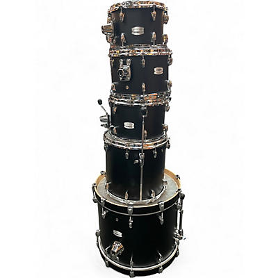 Used Yamaha 6 Piece Tour Custom licorce satin Drum Kit