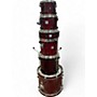 Used Yamaha Used Yamaha 6 Piece advantage stage custom CRANBERRY red Drum Kit CRANBERRY red