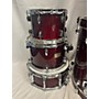 Used Yamaha Used Yamaha 6 piece Stage Custom Cranberry Red Drum Kit Cranberry Red