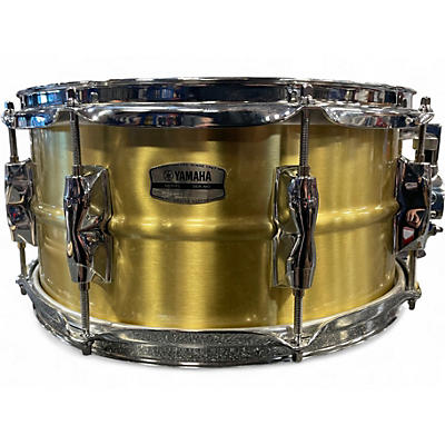 Used Yamaha 6.5X13 RECORDING CUSTOM SNARE BRASS Drum