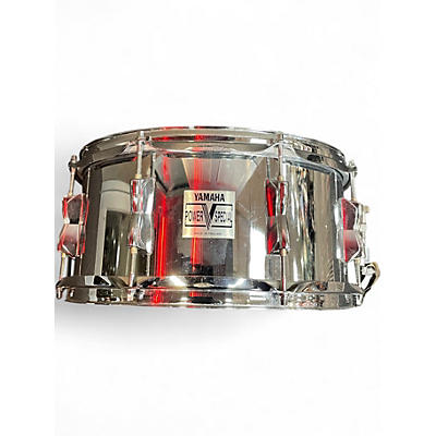 Used Yamaha 6.5X14 Power V Special Silver Drum