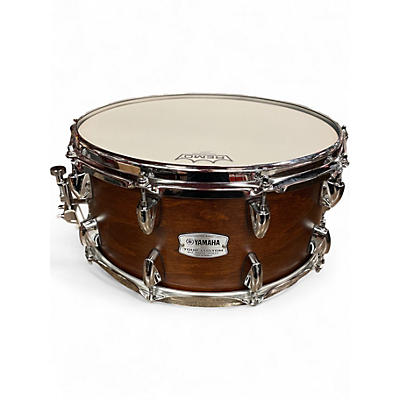 Used Yamaha 6.5X14 Rock Tour Snare brown Drum