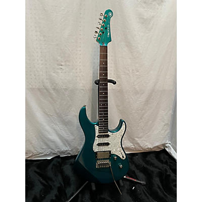 Yamaha Used Yamaha 612VIIX Teal Green Metallic Solid Body Electric Guitar