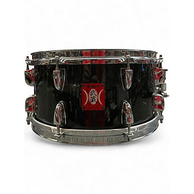 Used Yamaha 6X13 Oak Musashi Snare Transparent Black Drum