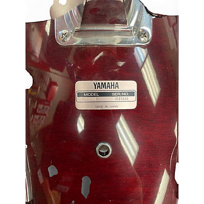 Used Yamaha 7 Piece Recording Custom Cherry Drum Kit