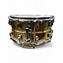Used Yamaha 7.5X14 Live Custom Snare Gold Drum Gold 132