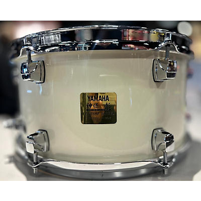 Used Yamaha 7X13 Akira Jimbo Signature Drum Pearlescent White