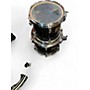 Used Yamaha 8 Piece birch custom absolute Black Drum Kit Black