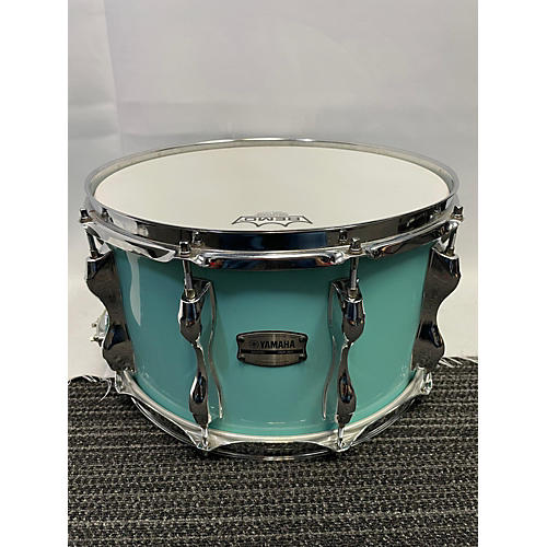 Yamaha Used Yamaha 8X14 Recording Custom Snare Drum Surf Green Surf Green 18