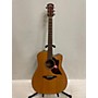 Used Yamaha Used Yamaha A1M Antique Natural Acoustic Electric Guitar Antique Natural