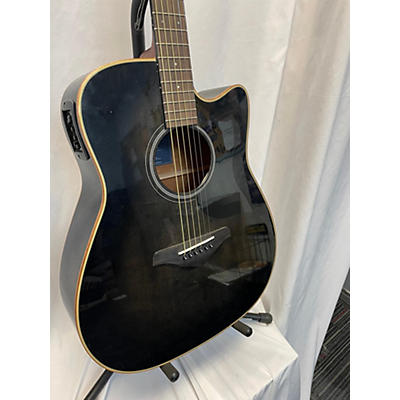 Yamaha Used Yamaha A1M Black Acoustic Electric Guitar