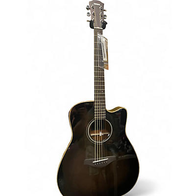 Used Yamaha A1M Black Acoustic Electric Guitar