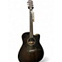 Used Yamaha A1M Black Acoustic Electric Guitar Black