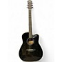 Used Yamaha A1M Black Acoustic Electric Guitar Black