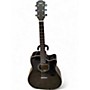Used Yamaha A1M Black Acoustic Electric Guitar Black