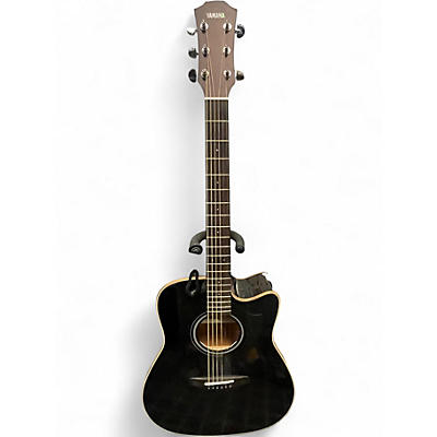 Used Yamaha A1M Black Acoustic Electric Guitar
