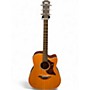Used Yamaha A1M Brown Acoustic Electric Guitar Brown