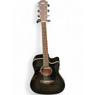 Used Yamaha A1M Green Acoustic Electric Guitar