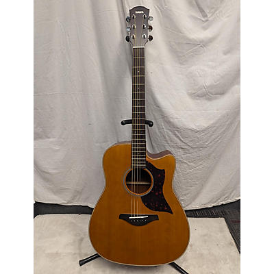 Yamaha Used Yamaha A1M Natural Acoustic Electric Guitar