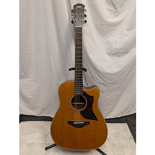 Yamaha Used Yamaha A1M Natural Acoustic Electric Guitar Natural