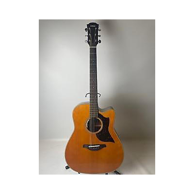 Yamaha Used Yamaha A1M Natural Acoustic Electric Guitar