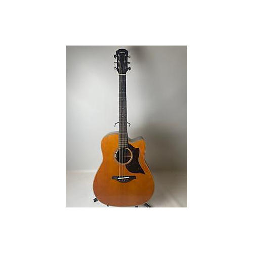 Yamaha Used Yamaha A1M Natural Acoustic Electric Guitar Natural