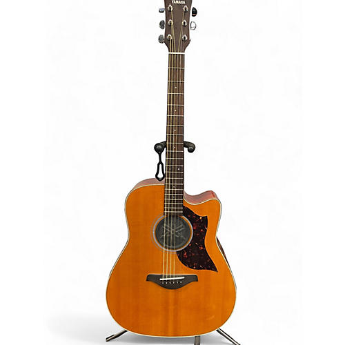 Yamaha Used Yamaha A1M Natural Acoustic Electric Guitar Natural